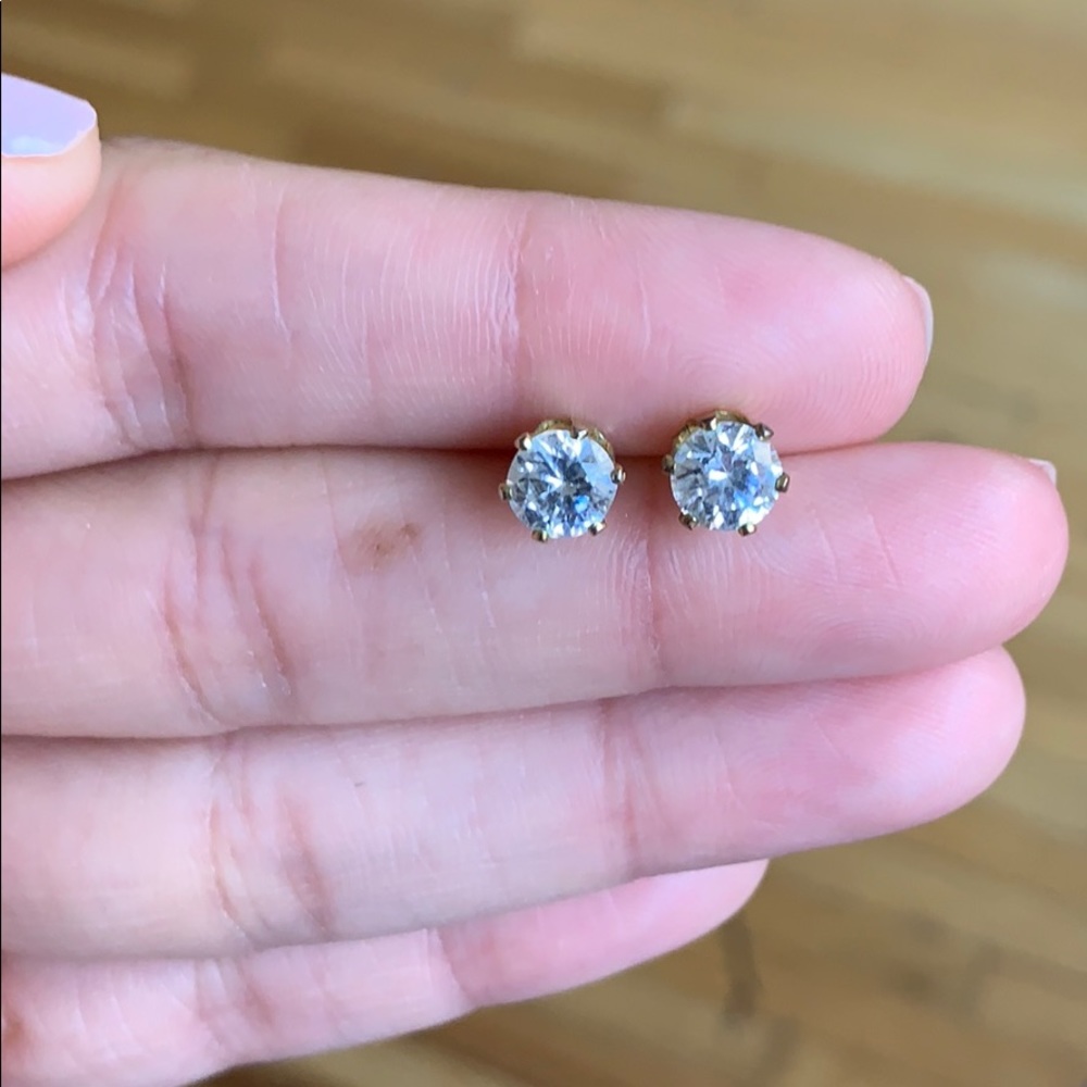 Crystal Stud Earrings